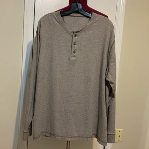 EUC Ocean+Coast Men’s Long Sleeves 1/4 Button Up Henley Shirt